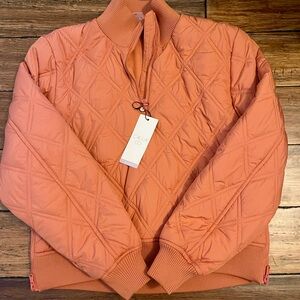 Calia Quilted Apricot Jacket for Women